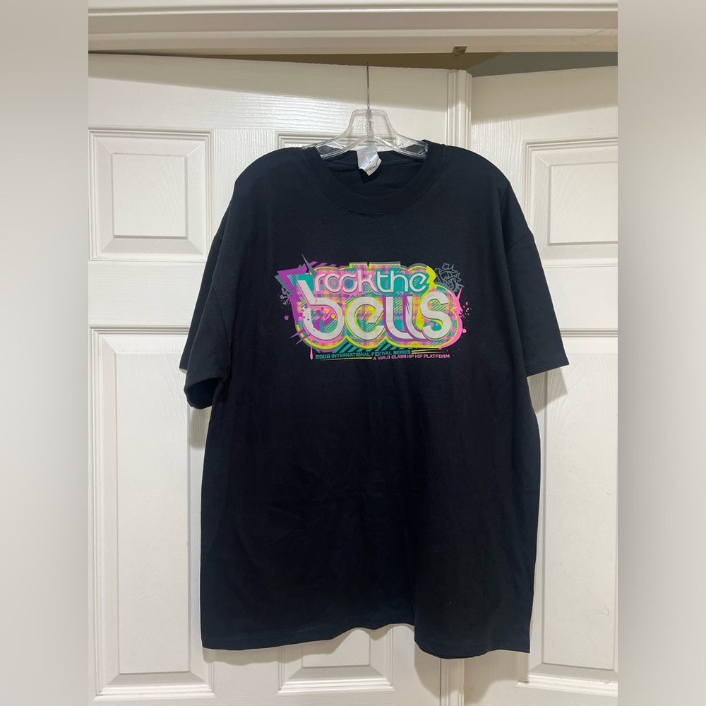 Vintage 2008 Rock the bells‎ music festival shirt black size XL